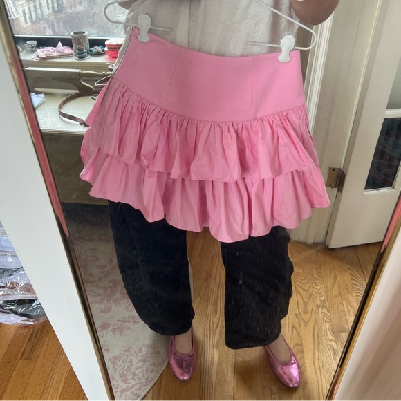 RUFFL MINI SKIRT by LOVESHACKFANCY 🎀 - Picture 3 of 5